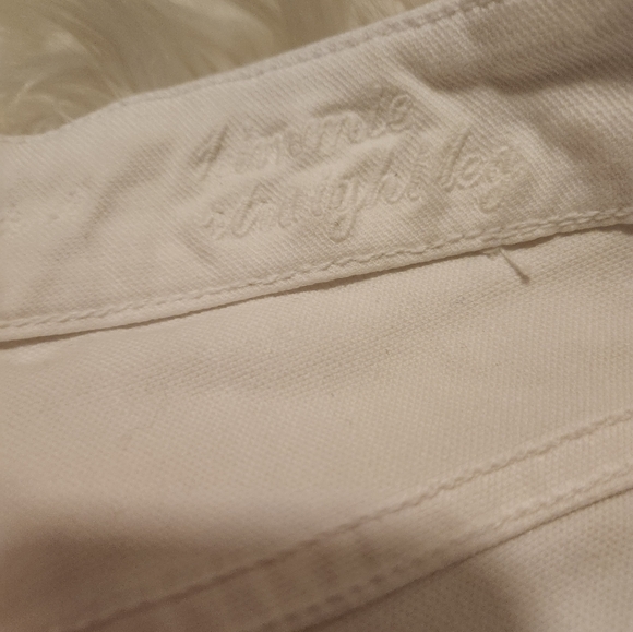 7 for all mankind white jeans - Picture 3 of 4